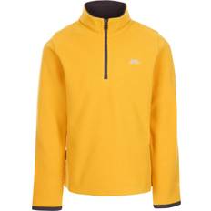 Fleece Outerwear Trespass Girls Sybil Fleece Yellow, Yellow, 11-12 Years