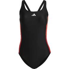 Adidas Colourblock Swimsuit - Black/Bright Red