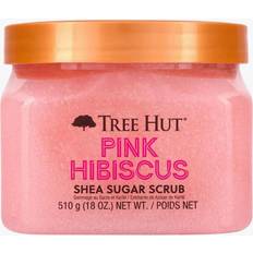 Balm/Thick Body Scrubs Tree Hut Pink Hibiscus Shea Sugar Scrub, 18 oz, Ultra Hydrating Exfoliating Scrub Nourishing Essential Body
