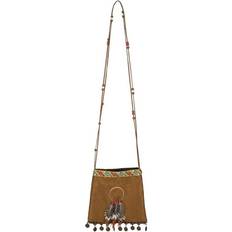 Boland shoulder bag indians 20 x 20 cm polyester brown