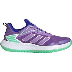 Silver - Women Racket Sport Shoes Adidas Defiant Speed Clay Court Shoe Women violet