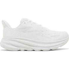 Hoka White - Women Running Shoes Hoka Clifton 9 W - White