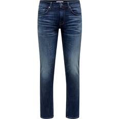 Only & Sons Weft Regular Fit Jeans - Blue/Blue Denim