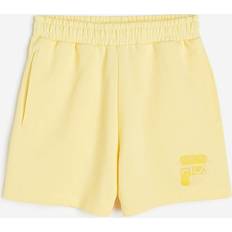 Fila BALVE high-waist tracksuit bottoms Shorts light yellow