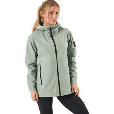 Tenson Misty Shell W Jackets Grey Green, Female, Tøj, jakker