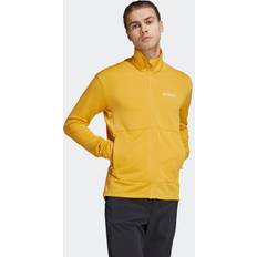 Adidas Men - Yellow Jumpers Adidas Herren Mt Lt FL Fz Ja Fleecejacke, geliebt