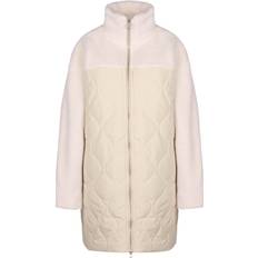 Urban Classics L - Women Coats Urban Classics Oversized Sherpa Quilted Mantel