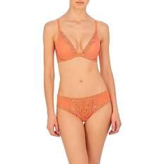 Natori Feathers Plunge Bra Cantaloupe