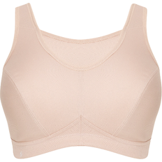 Glamorise No-Bounce Cami Sport Bra - Cafe