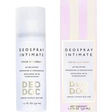 Paraben Free Intimate Deodorants DeoDoc Intimate Deo Spray Fresh Coconut 50ml