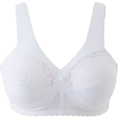 Glamorise MagicLift Cotton Support Bra - White