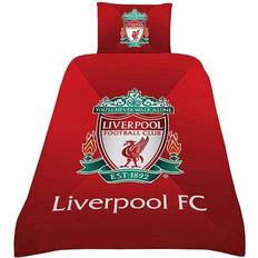 Dreamtex Liverpool FC Gradient Duvet Cover White, Red (198x137cm)