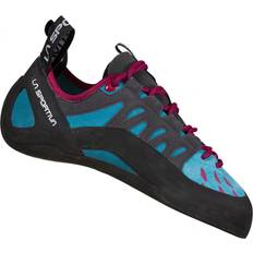 Laced - Women Climbing Shoes La Sportiva Tarantulace W - Topaz/Red Plum