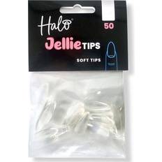 Halo by Pure Nails Gel Nails Jellie Tips Long Soft Tips Refill