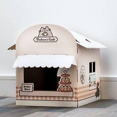 Puckator Pusheen cardboard cat den house playhouse