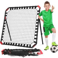 Net Playz Portable Soccer Goal Metal in Black, 48.0 x 48.0 W x 48.0 in Wayfair Black