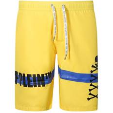 Men - Yellow Swimwear Philipp Plein Swimwear