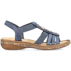 Rieker Women Slippers & Sandals Rieker Sandals - Blue