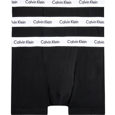 Best Underwear Calvin Klein Cotton Stretch Boxer Shorts 3-pack - Black