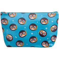 Puckator Large Make-up Toiletry Wash Bag Adoramals Penguin Blue