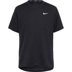 Nike Men's Dri-Fit Miler UV T-Shirt - Black/Grey