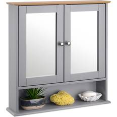 Christow Grey & Bamboo Mirrored