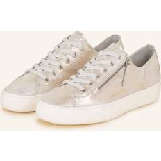 Paul Green 6 Adults' 5206-103 Met. Antic Mineral Leather Womens Lace/Zip Up Trainers