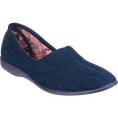 GBS Navy Audrey Ladies Slipper