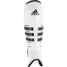 Adidas Small Hockey Shin Pads 2020/21- White/Black/Silver Metalic