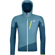 Ortovox Ladiz Hybrid Jacket Merino jacket Men's Petrol Blue