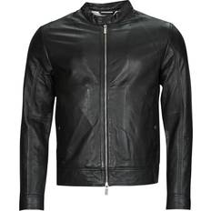 Selected Slharchive Classic Leather Jacket - Black