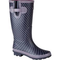 StormWells Navy Blue, 8 Stormwells Ladies Wellington Boots Rain Waterproof