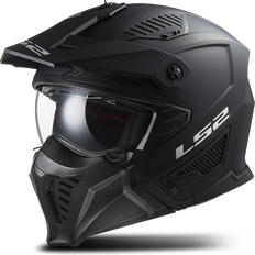 LS2 Motorcycle Equipment LS2 OF606 Drifter Solid Matt Black 06 Multi Helmet Black