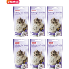 Beaphar calming cat treats chicken flavour natural calming reduce stress 35g