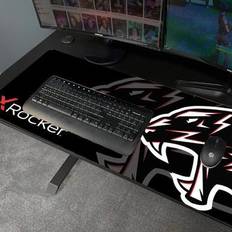 Gaming Desks X Rocker Panther Ambi Reversible L-Shape Gaming