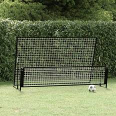 vidaXL in Soccer Rebounder Football Goal 202x104x120 Steel