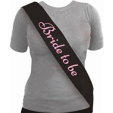 Henbrandt Bride to Be Black Party Sashes