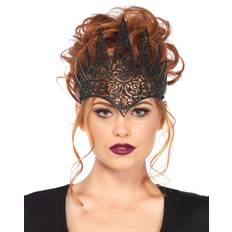 Royal Crowns & Tiaras Fancy Dress Leg Avenue Royal Crown Black