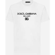 Dolce & Gabbana Cotton T-shirt with DG embroidery