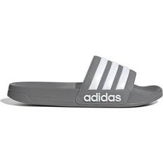 Men Slides Adidas Adilette Shower - Grey Three/Cloud White