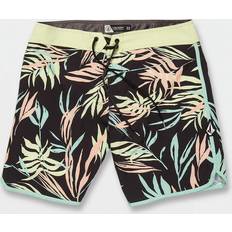 Volcom Bleeding Leaf 19" Mod-Tech Boardshorts" Black