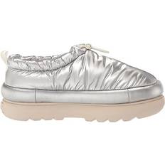Silver - Women Outdoor Slippers UGG Maxi Clog - Metallic Silver