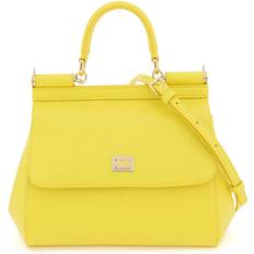 Yellow Totes & Shopping Bags Dolce & Gabbana Small Sicily handbag