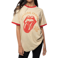 Rolling Stones US Tour 78 Ringer T-shirt - Orange
