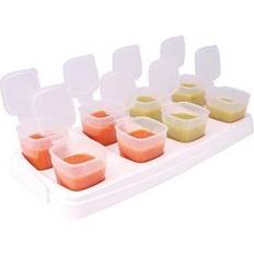 Badger Basket First Steps Baby Food Freezing Cubes Transparent