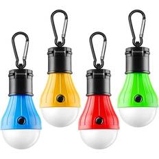 Portable LED Tent Light 4-pack