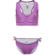 Purple Bikinis Only Solid Color UV50 Bikini - Lila/Spring Crocus