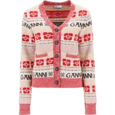 Ganni Jacquard-Knit Logo