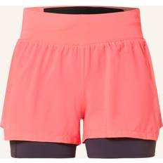 Men - Pink Shorts Under Armour Run Stamina 2-In-1 Women's Shorts SS23