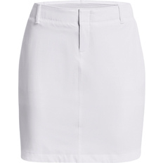 Under Armour Sportswear Garment - Women Skirts Under Armour Women's Links Woven Skort - White/Metallic Silver